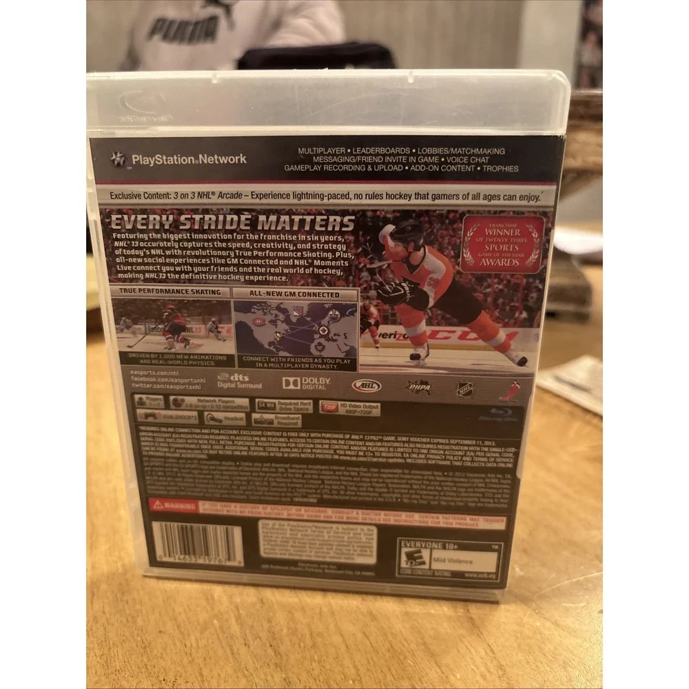 NHL 13 (Sony PlayStation 3, 2012) Hockey Brand New & Sealed Video Game